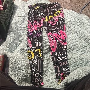 Colorful Graphic Leggings new w/o tags!